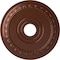 Ekena Millwork Munich Ceiling Medallion (Fits Canopies up to 5 5/8"), 17 1/2"OD x 3 5/8"ID x 1"P, Copper Penny CM17MUCPS - alternate 1